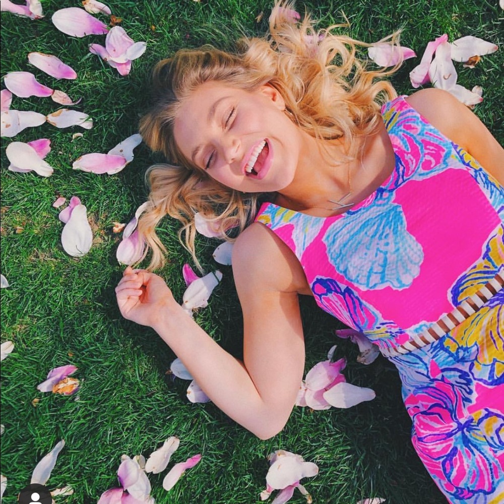 Lilly Pulitzer shift dress in Swept by the tides